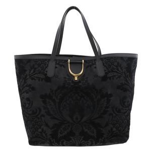 Gucci Soft Stirrup Tote Bag Black